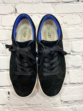 UGG Black Suede Sneakers size 8.5